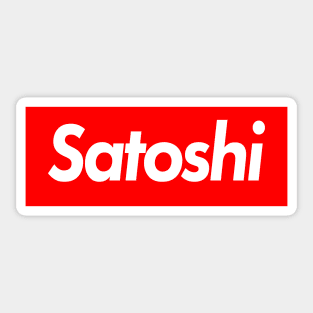 Satoshi Sticker